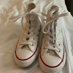 Boys white converse